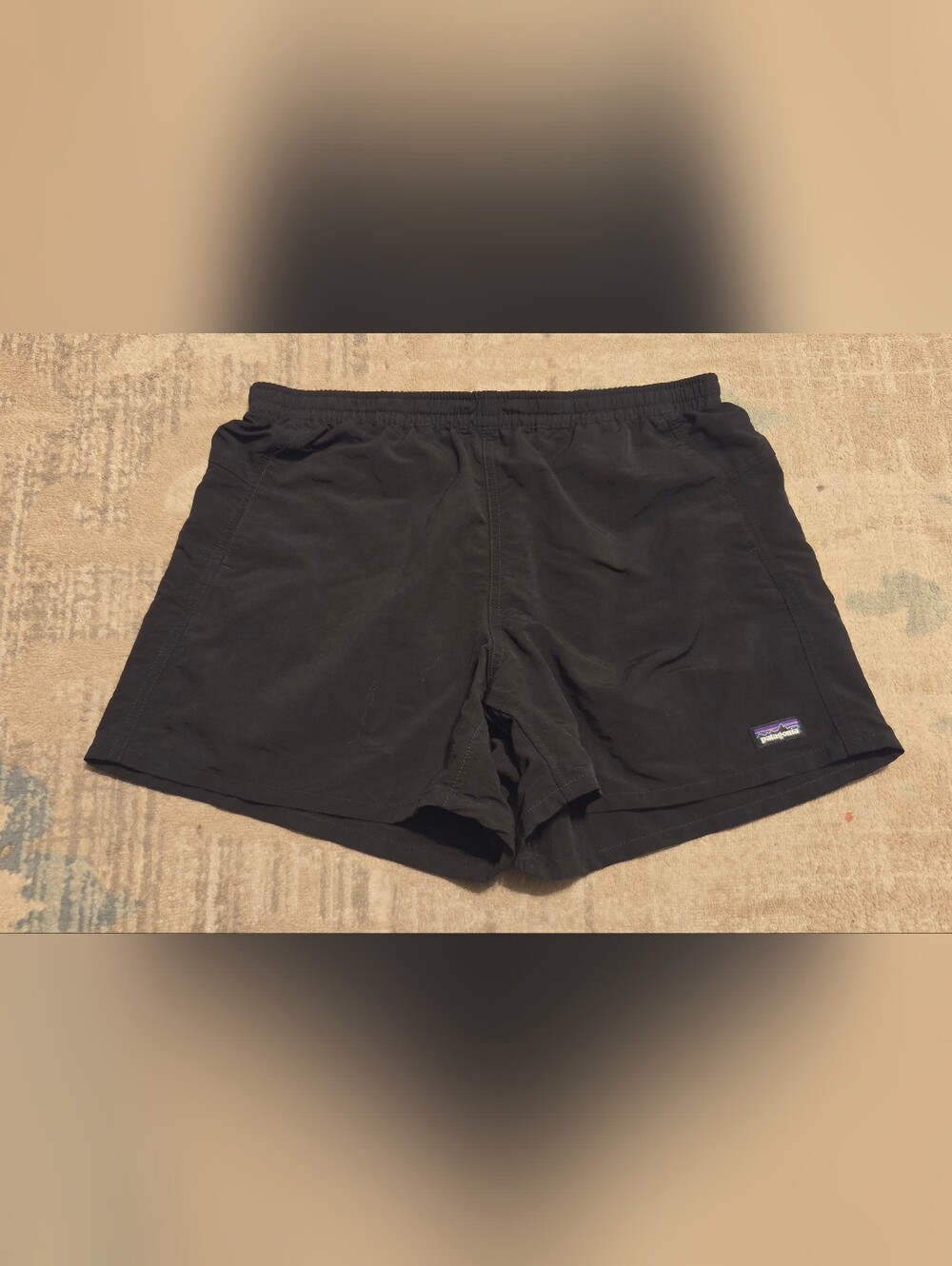 Patagonia Womens Baggie Shorts. Black. Size M. EUC